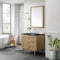 James Martin Vanities Laurent 36in Single Vanity, Light Natural Oak w/ 3 CM Charcoal Soapstone Top 545-V36-LNO-3CSP - alternate 2